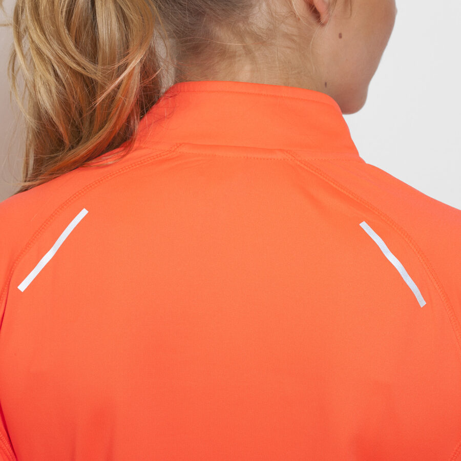 Sieviešu sporta tehniskais reglāna krekls ar garām piedurknēm LON1114
