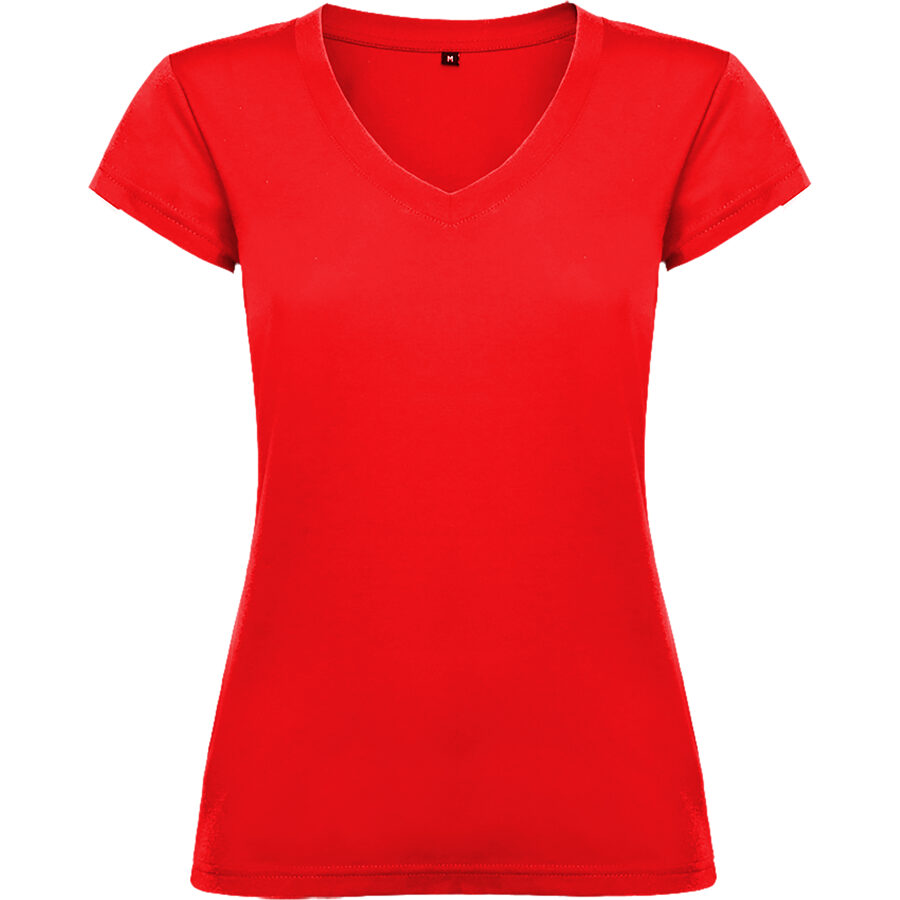 Sieviešu T-krekls. V-veida kakla izgriezums LON6646