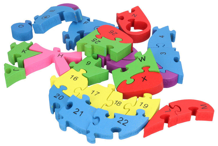 Unikāla puzle lācīša LONY-3765 formā