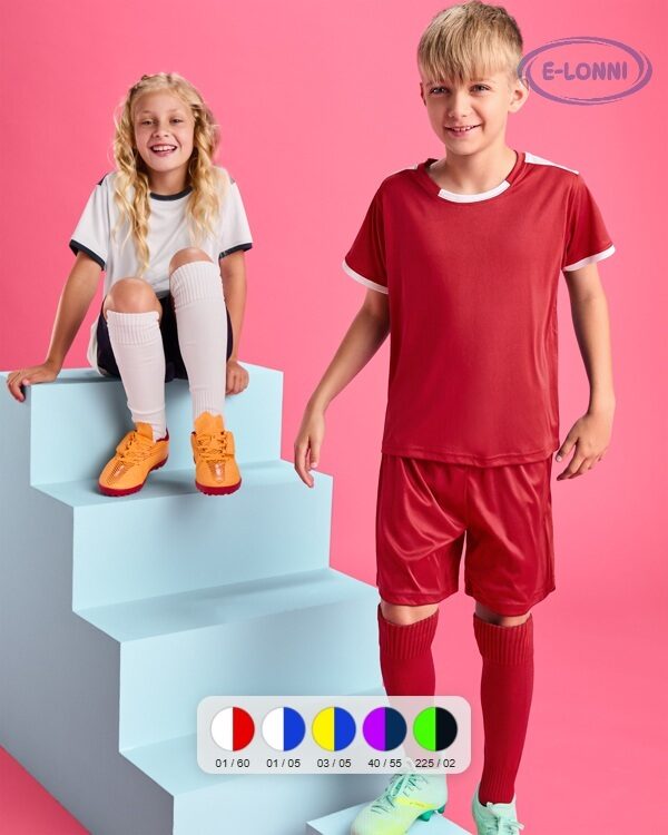 Unisex sport set consisting of 2 t-shirts + 1 trouser LON0452A