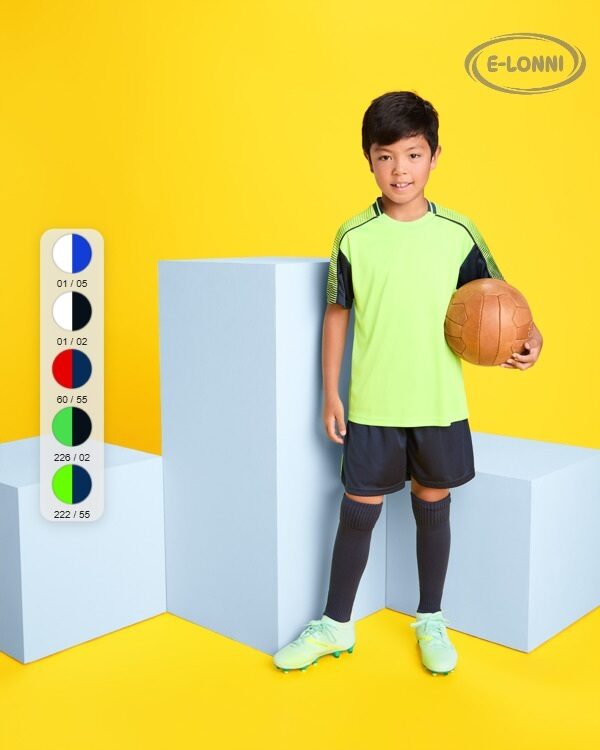 Unisex sports set consisting of 2 t-shirts + 1 shorts LON0525A
