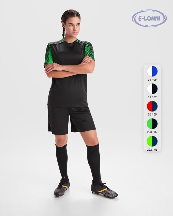 Unisex sports set consisting of 2 t-shirts + 1 shorts LON0525