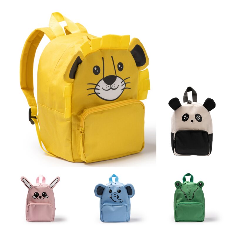 Kids backpack with fun animal design LON1710