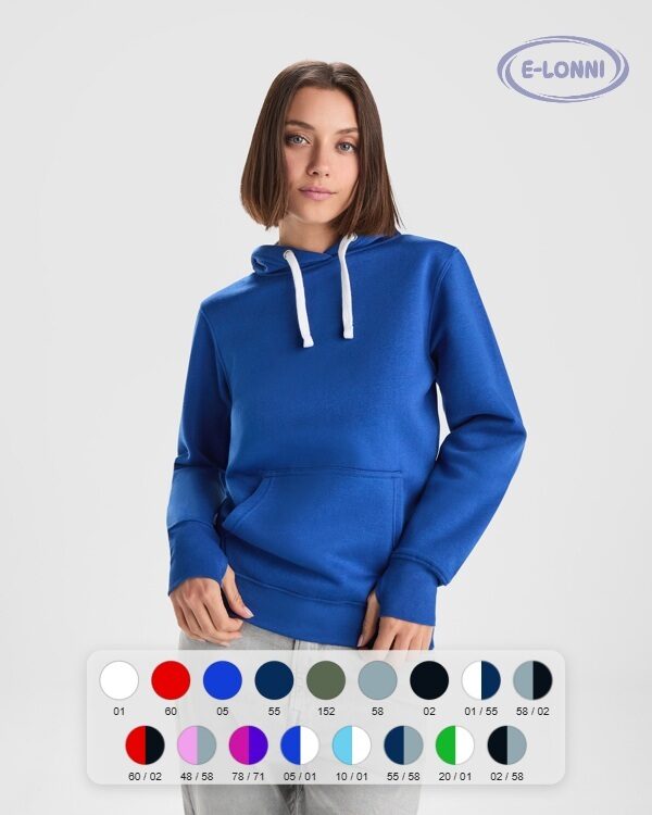 Fitted female cut sweatshirt LON1068