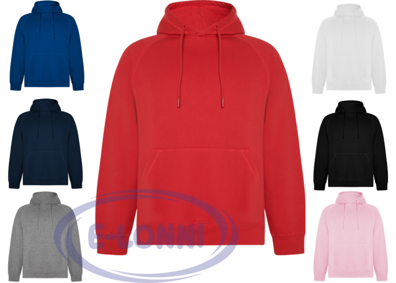 Jacket unisex with hood LON1074