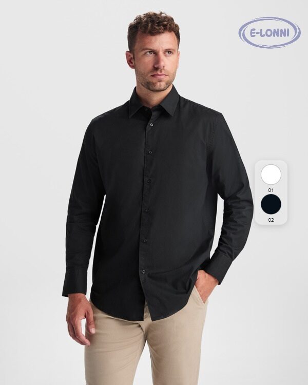 Stretch fabric shirt LON5506
