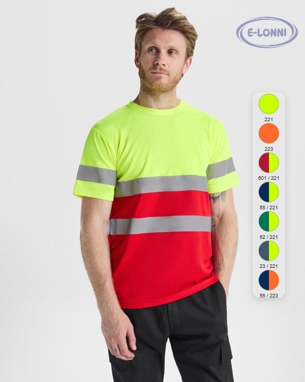 High visibility short sleeve technical t-shirt LON9310