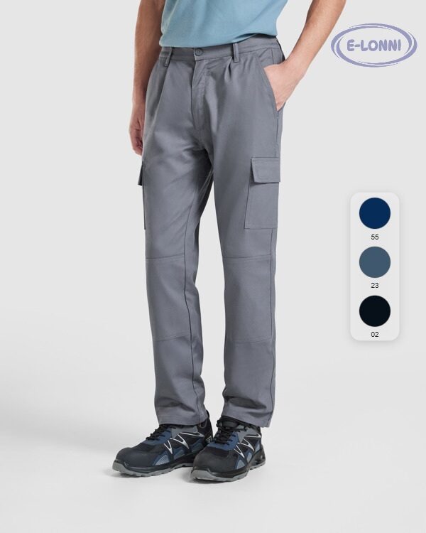 Long pants in resistant cotton fabric LON5096