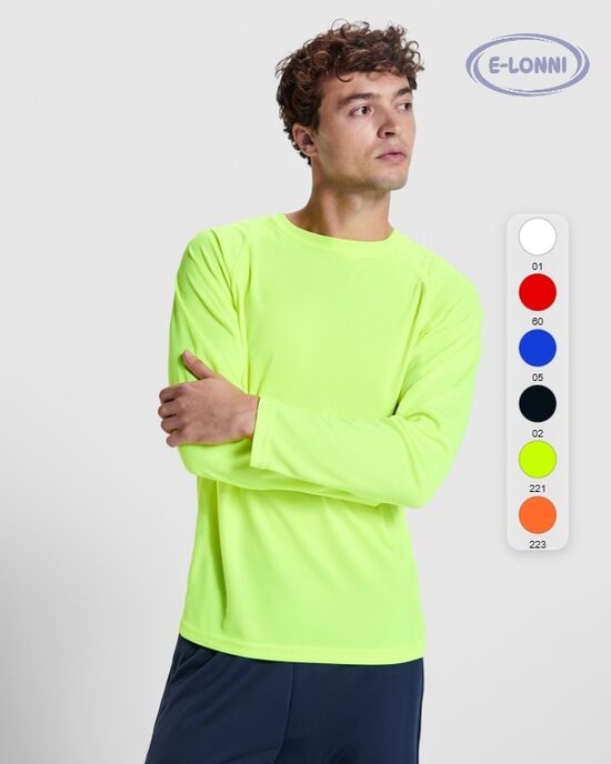 Ranglan long sleeve technical t-shirt LON0415