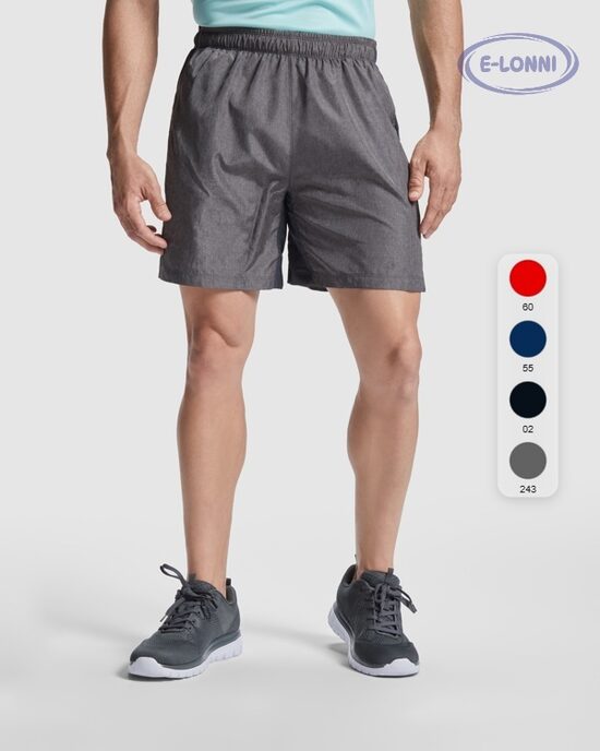 Bermuda multisport Shorts with two fabrics LON0553
