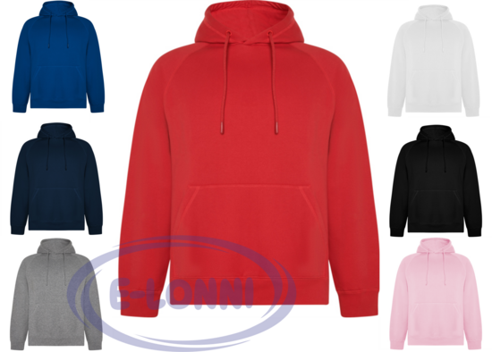 Jacket unisex with hood LON1074