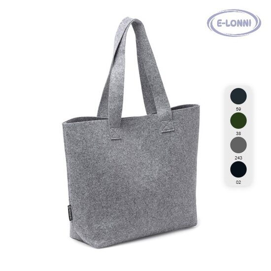 Bag made of recycled felt LON1137