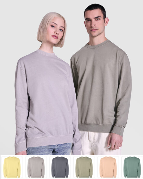 Хлопковый свитер унисекс