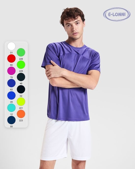 Short sleeve unisex technical t-shirt LON6401