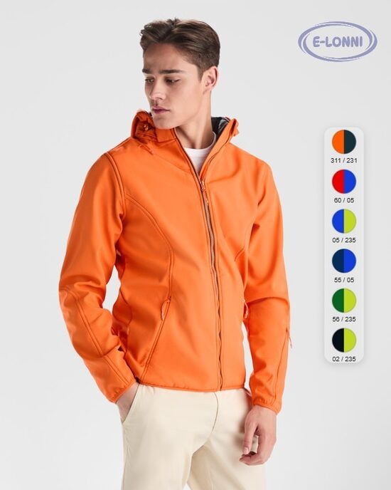 Necaurlaidīga jaka Softshell LON6428