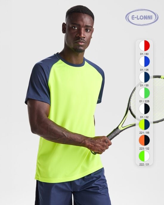 Raglan style short-sleeved sport t-shirt LON6650