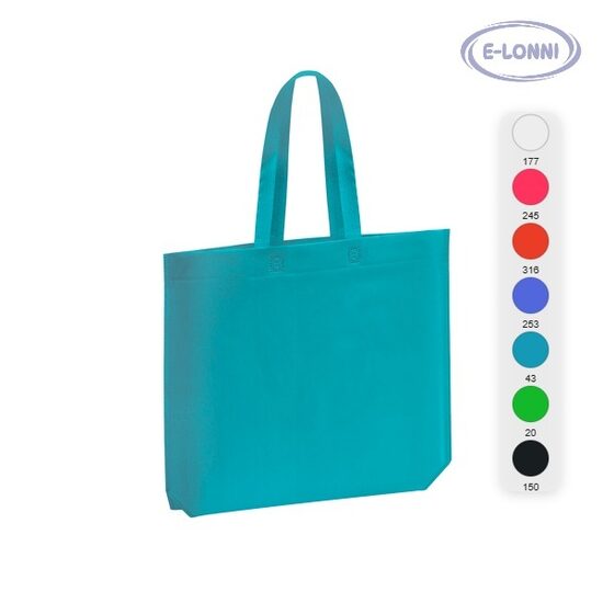 Heat-sealed bag with hexagonal gusset at base LON7504