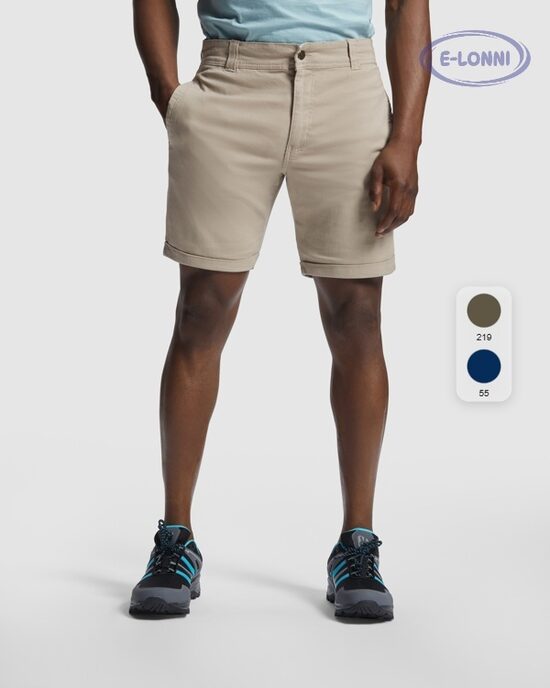Shorts with folded cuffs LON9005