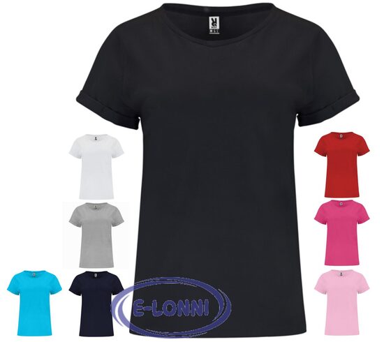 Sieviešu krekls ar īsām piedurknēm LON6643