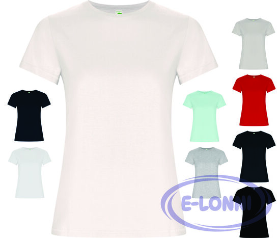 T-krekls ar īsām piedurknēm no organiskās kokvilnas LON6696