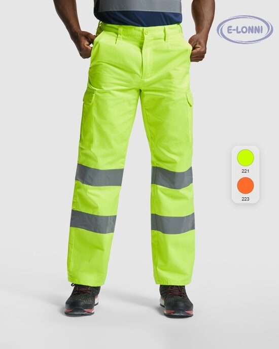 High visibility Work long trousers LON9309