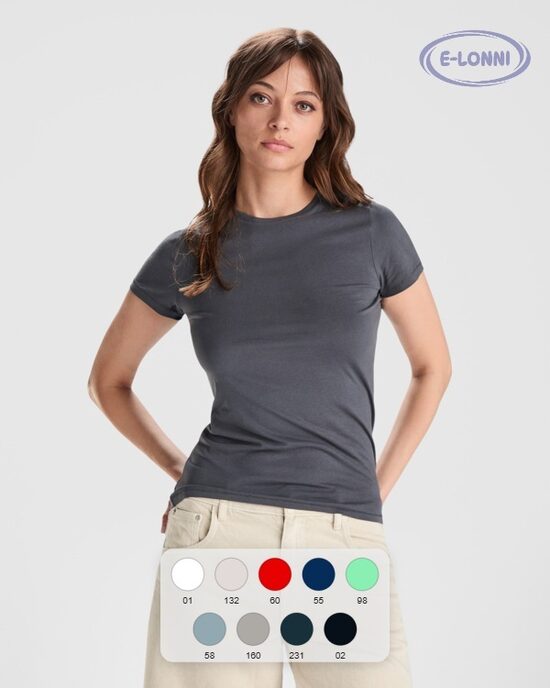 Short-sleeve t-shirt in organic cotton LON6696