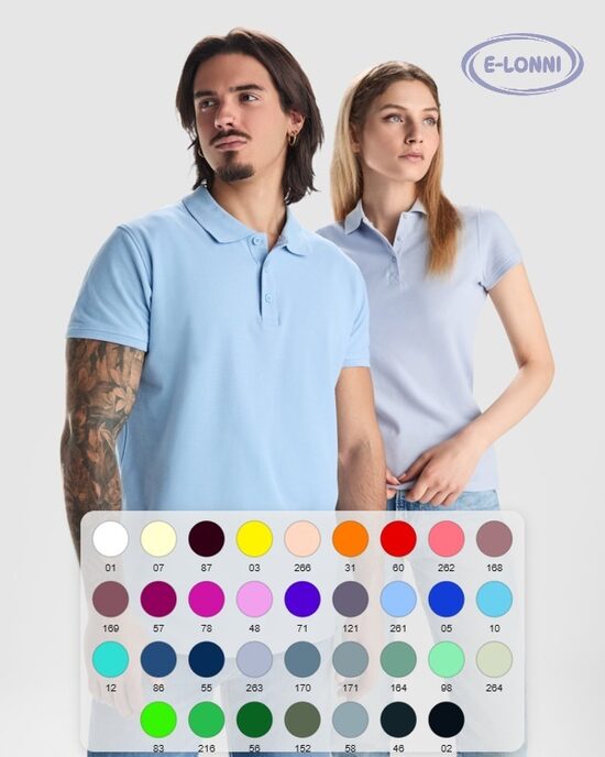Woman Short sleeve polo shirt LON6634