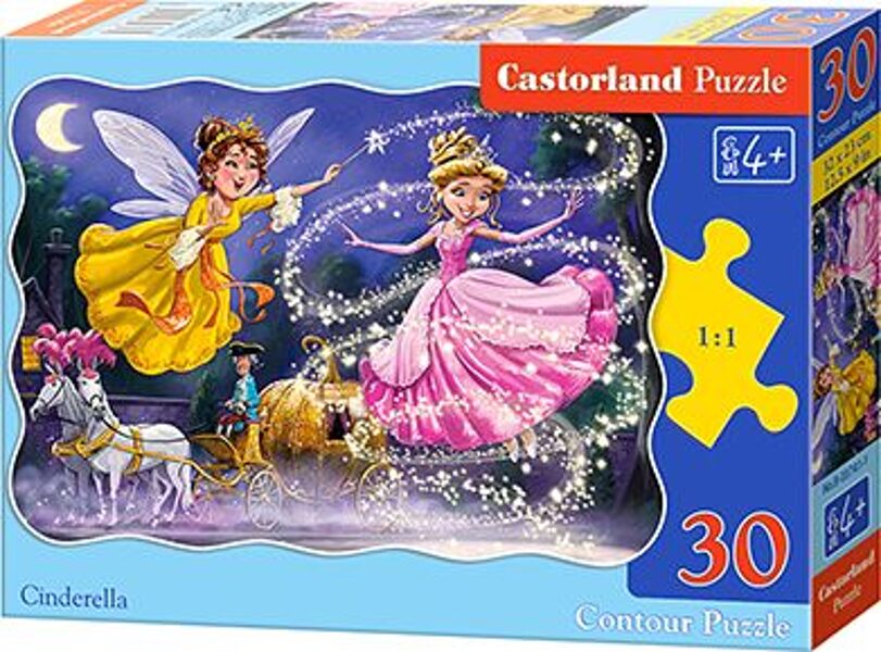 Puzzle with 30 cubes 32x23 cm