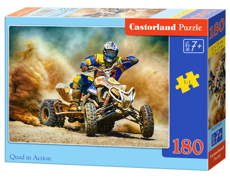Puzzle with 180 cubes 32x23 cm