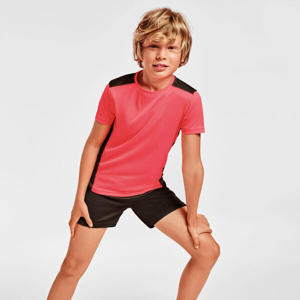 Īsu piedurkņu tehniskais t-krekls LON6652A