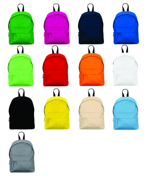 Basic backpack in resistant fabric LON7158
