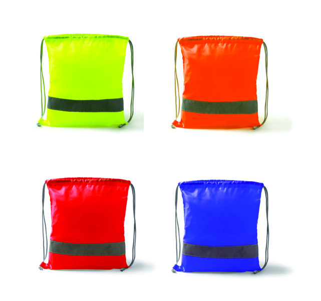 Sports bag with reflective strip LON7184