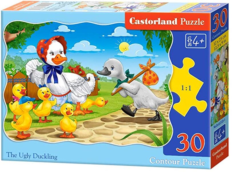 Puzzle with 30 cubes 32x23 cm