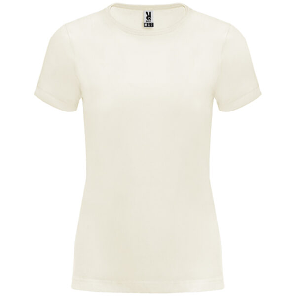 Organic cotton shirt with short sleeves for women. LON6686