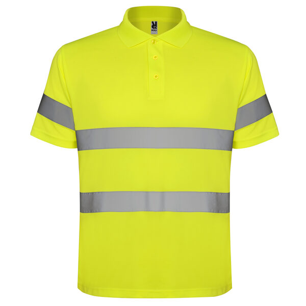 Polo krekls ar atstarojošām joslām LON9302
