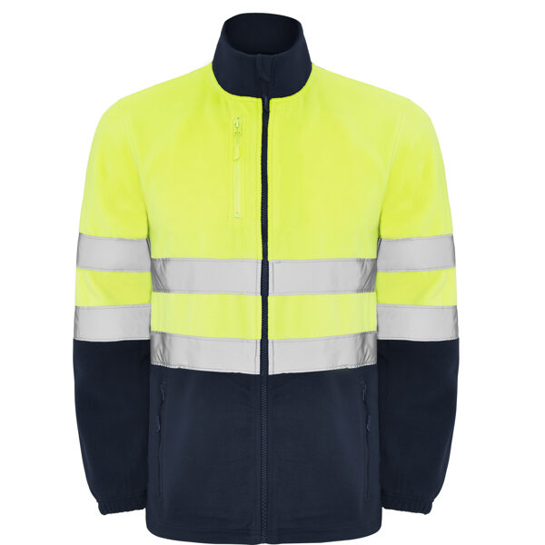 High visibility fleece jacket. LON9305
