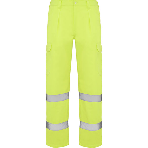 Fluor yellow high visibility long trousers LON9309
