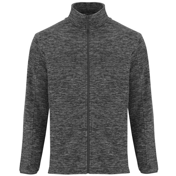 Fleece jacket, with high lined collar LON6412A