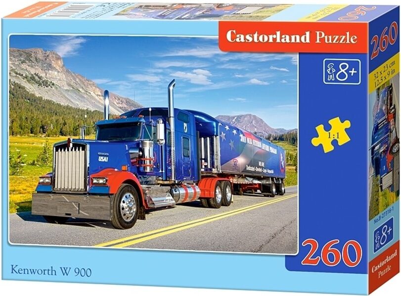 Puzzle with 260 cubes 32x23 cm