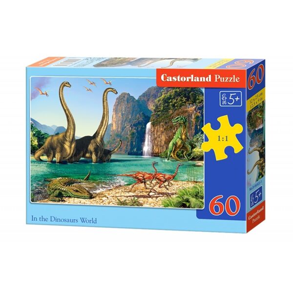 Puzzle with 60 cubes 32x23 cm
