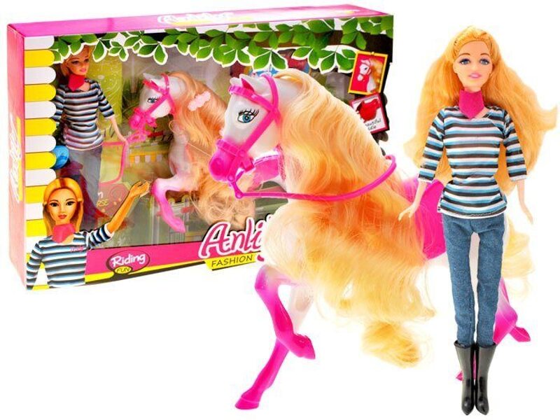 Doll set with pony LON1787ZA