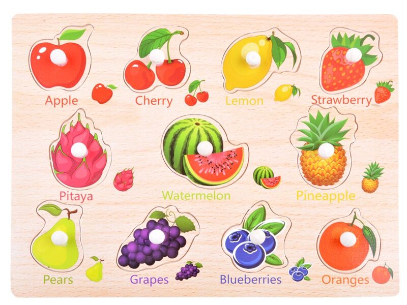 Wooden puzzle Animals  11 pieces LON3596za