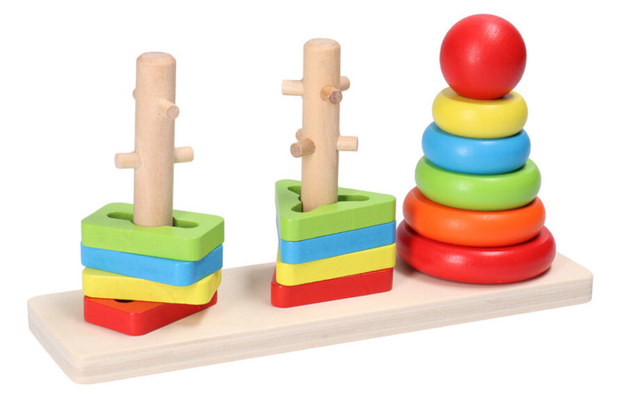 Развивающая деревянная головоломка LONY-3678